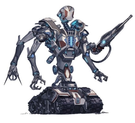 Robot David Melvin Against Aeon Throne