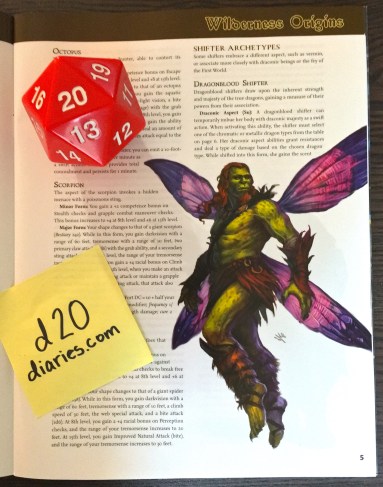 Wilderness Origins - Feyform Shifter