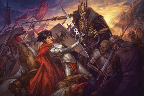 Iomedae by Ekaterina Burmak