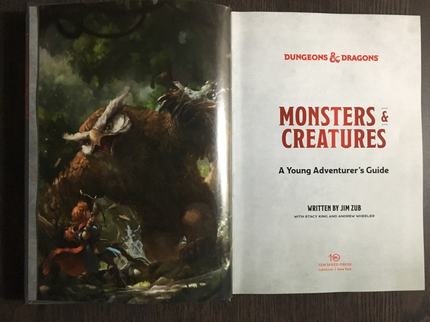 Monsters & Creatures - Inside Cover